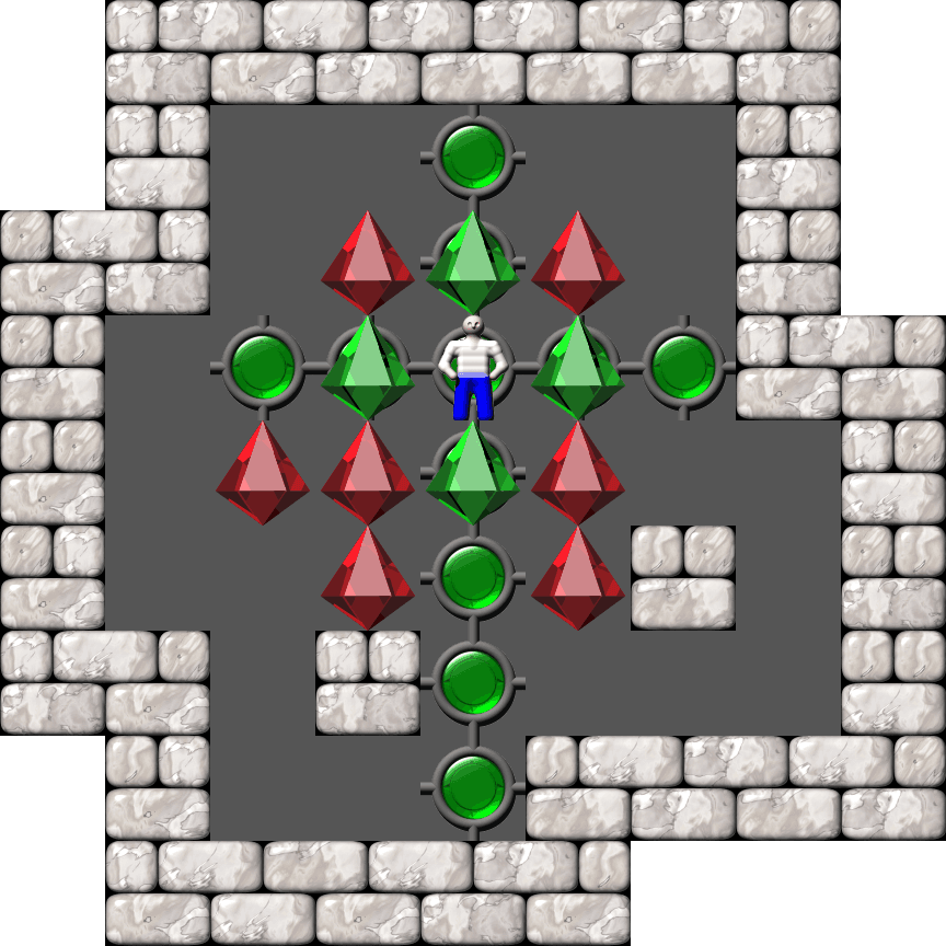 Сокобан Thinking Rabbit Arranged уровень 404